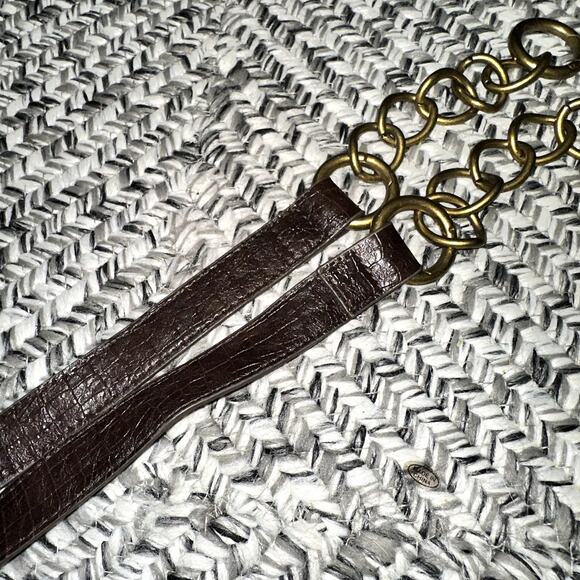 Miche Classic Purse Handles Women's Brown Bronze Large Chain - Picture 5 of 7